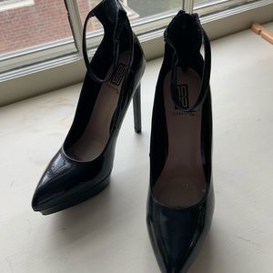 Black platform just fab heels